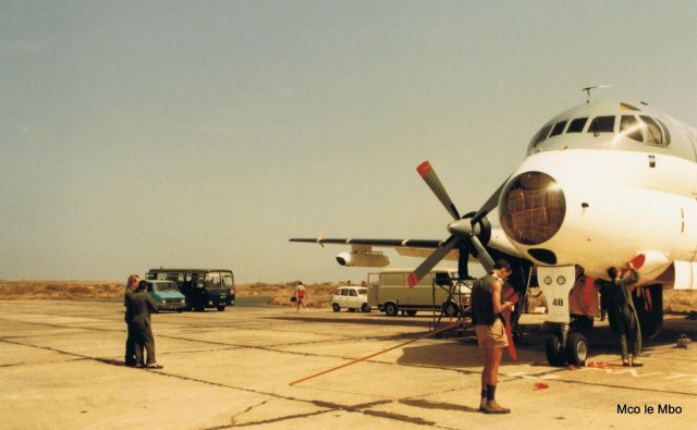 Equipage WI à Bangui 1986